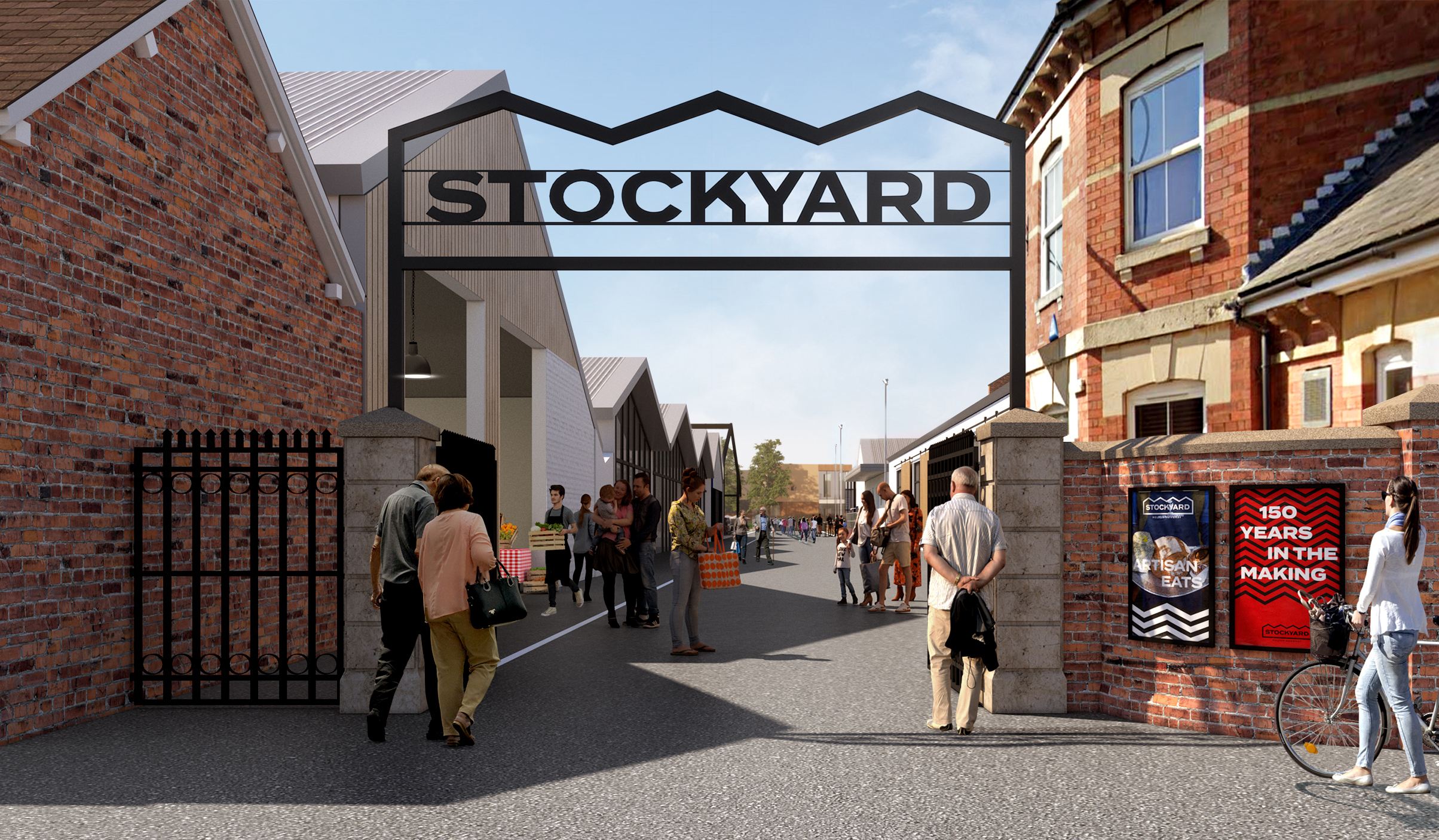 Impression of Stockyard Scalford Road entrance